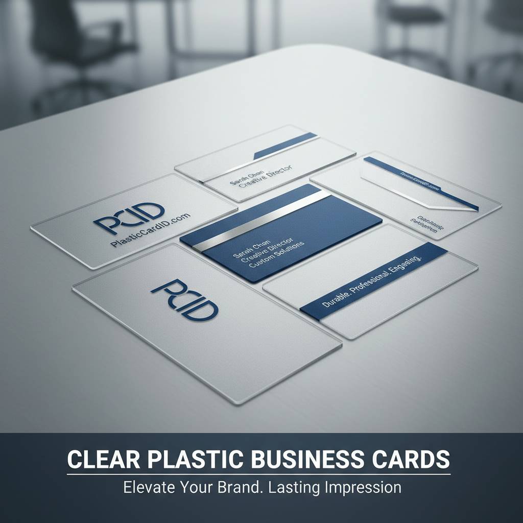 Clear Plastic Business Cards: Benefits & Impact