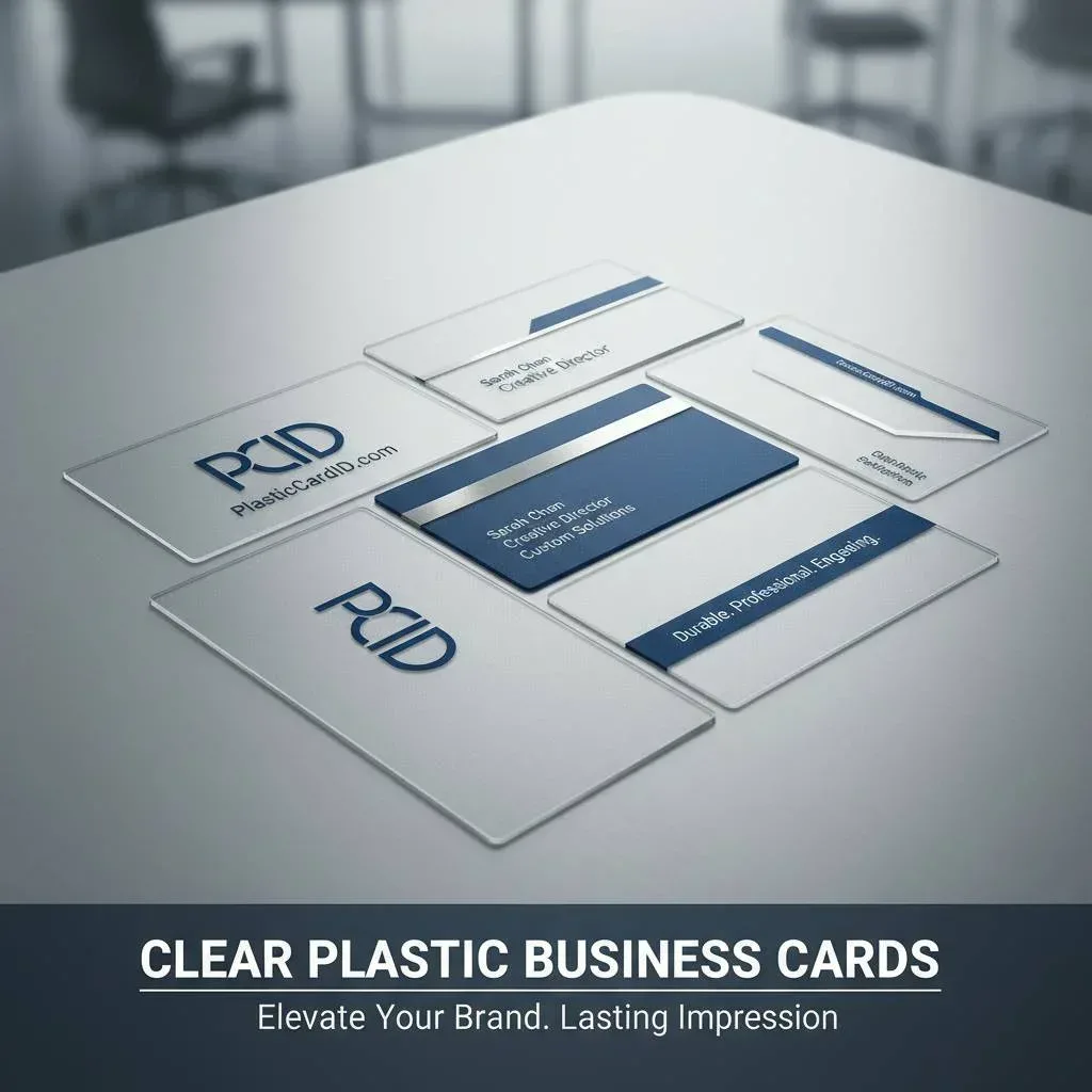 Clear Plastic Business Cards: Benefits & Impact
