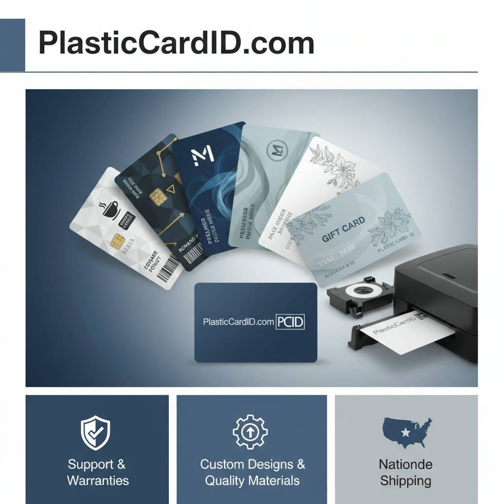 Support, Warranties & Why Choose Plastic Card ID