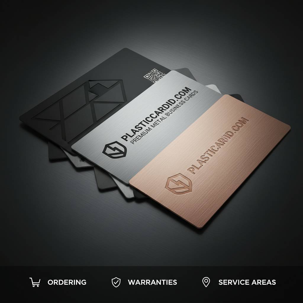 Ordering, Warranties, and Service Areas