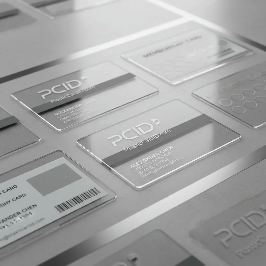 Clear Plastic Business Cards
