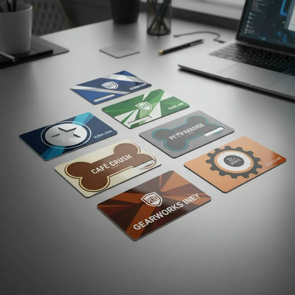 Custom-Shaped Plastic Cards