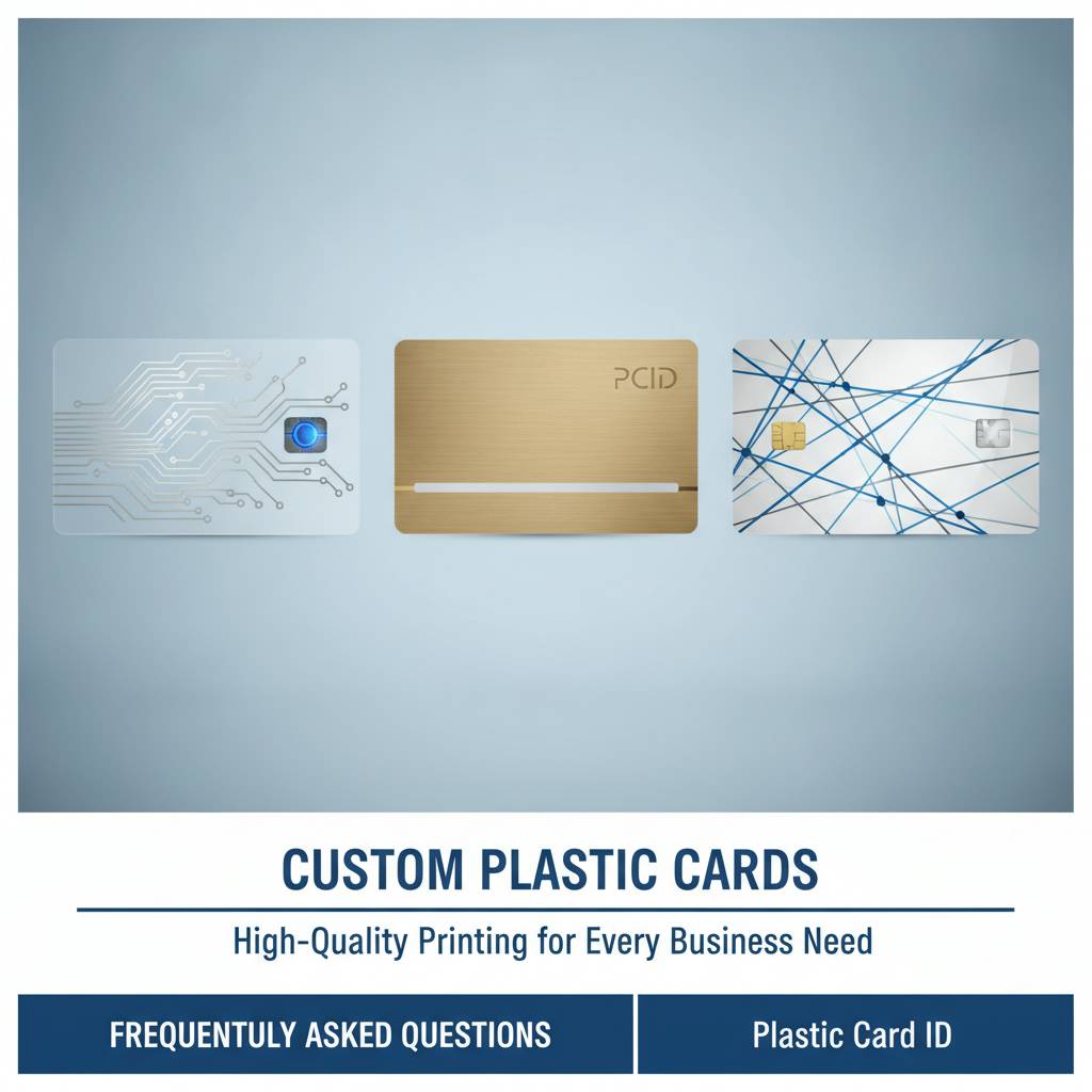 Frequently Asked Questions About Custom Plastic Cards