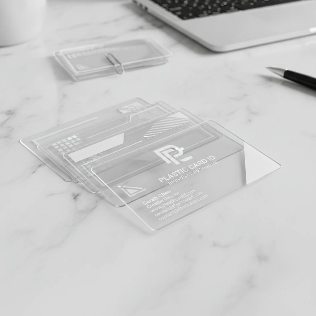Welcome to Plastic Card ID: Where Clear Plastic Business Cards Make a Lasting Impression