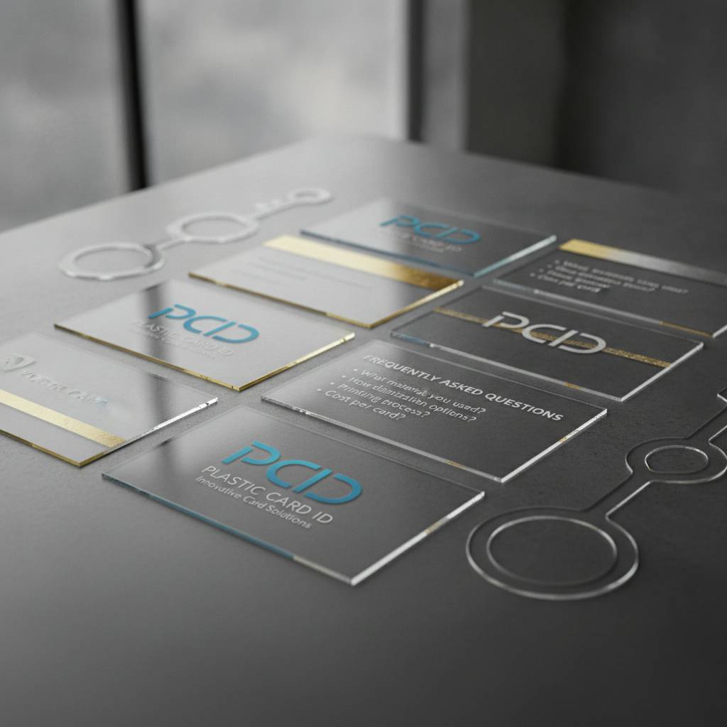 Frequently Asked Questions About Clear Plastic Business Cards