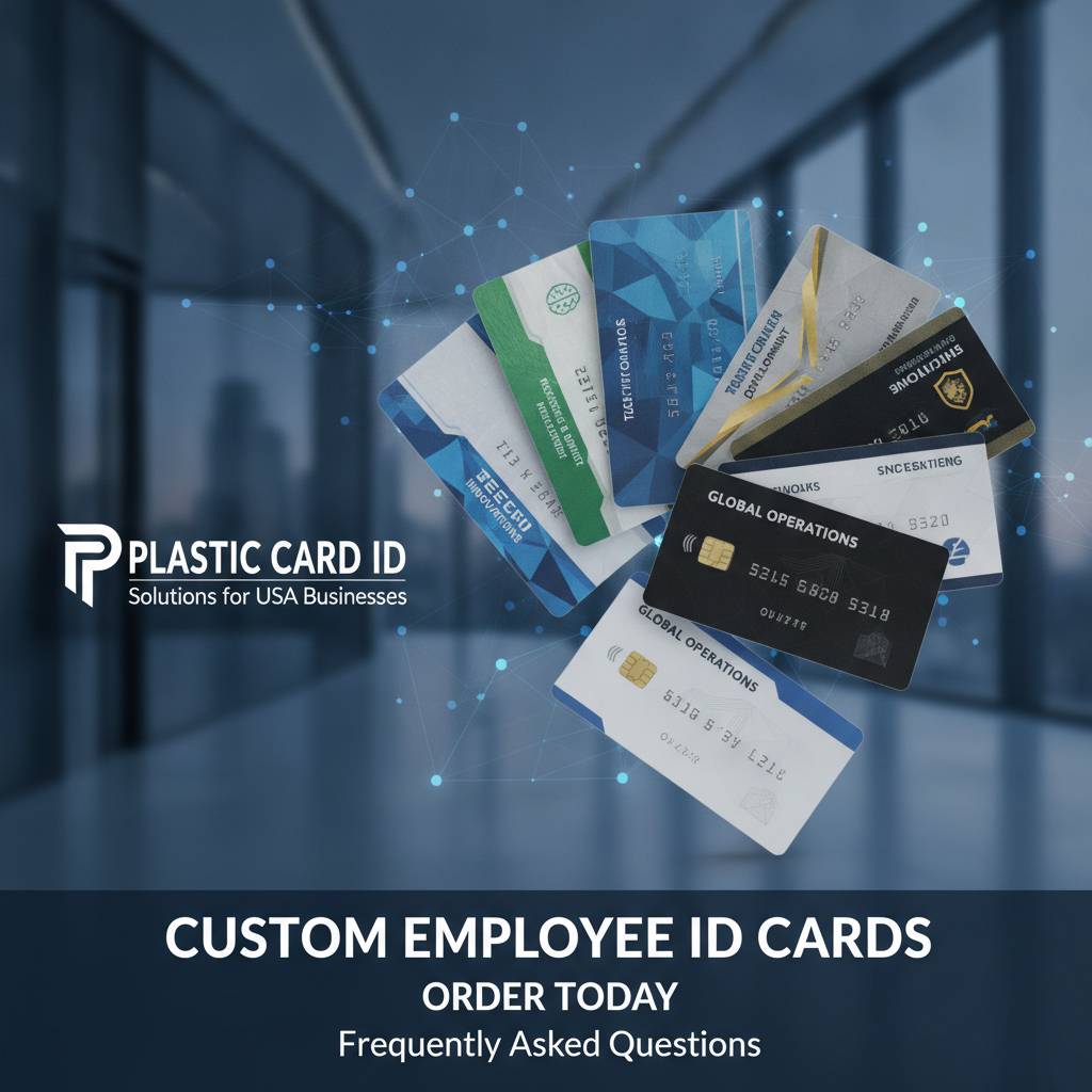 Frequently Asked Questions About Custom Employee ID Cards