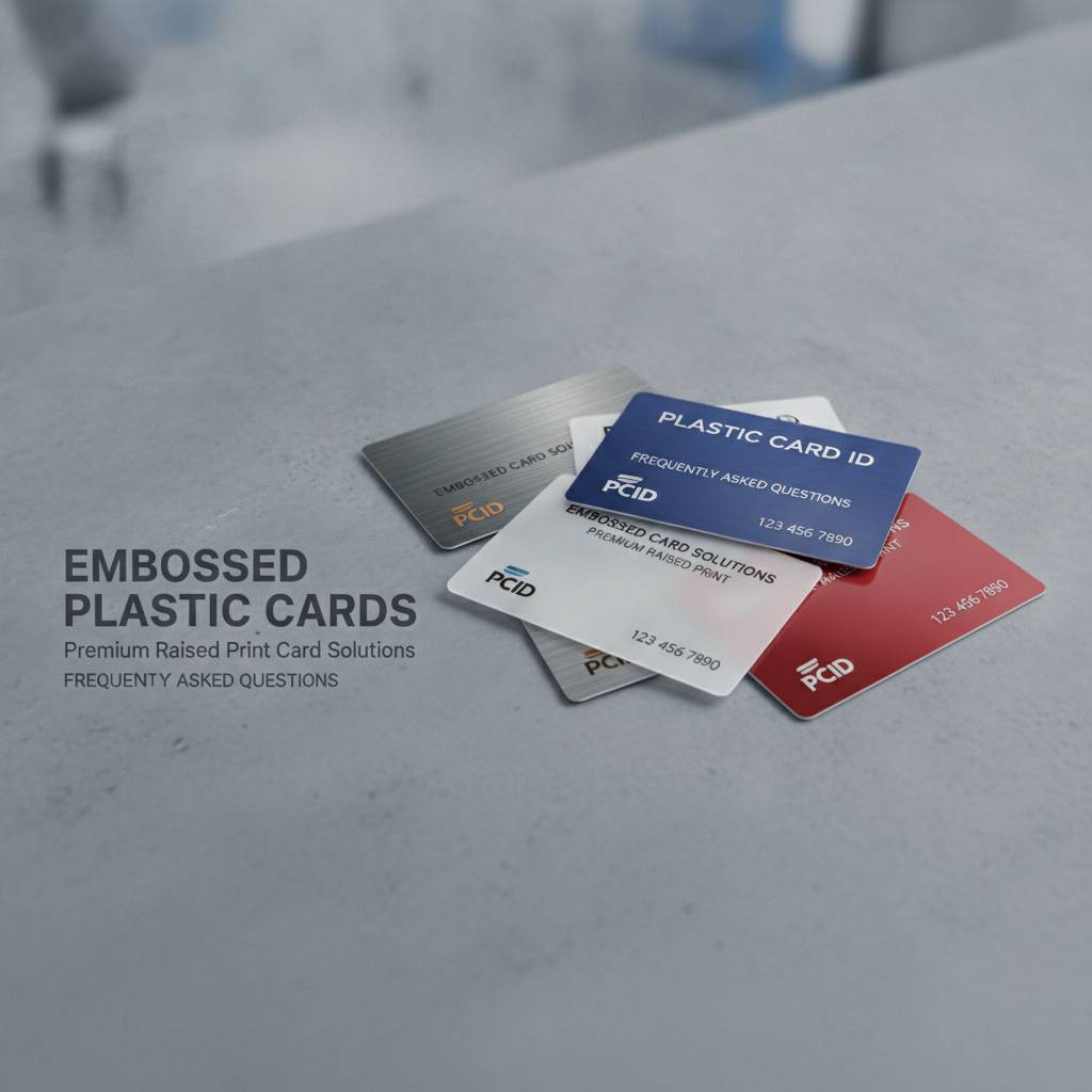 Frequently Asked Questions About Our Embossed Plastic Cards