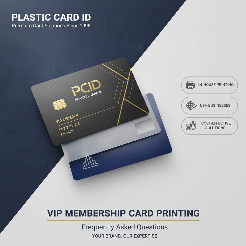 Frequently Asked Questions About VIP Membership Card Printing