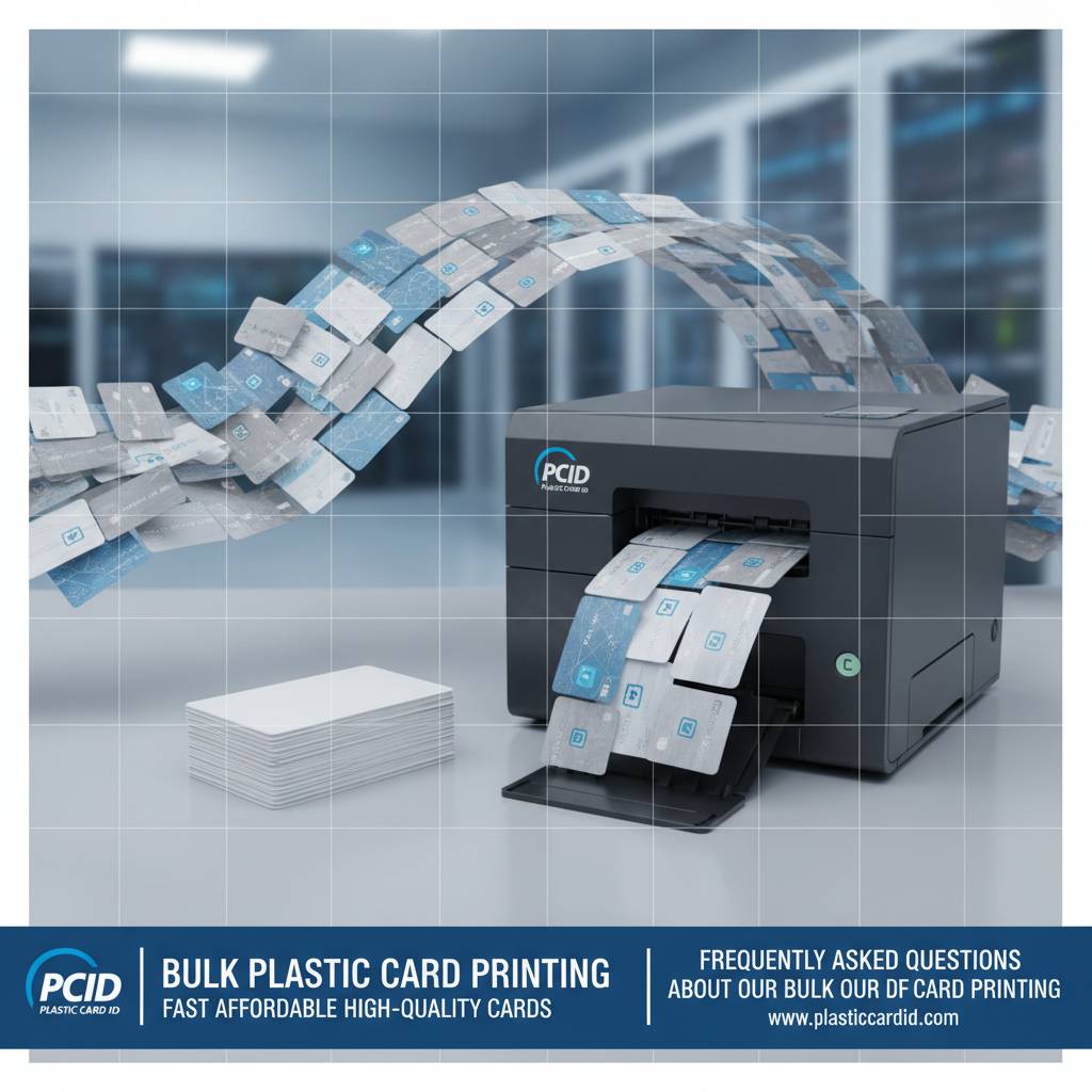 Frequently Asked Questions About Our Bulk Plastic Card Printing
