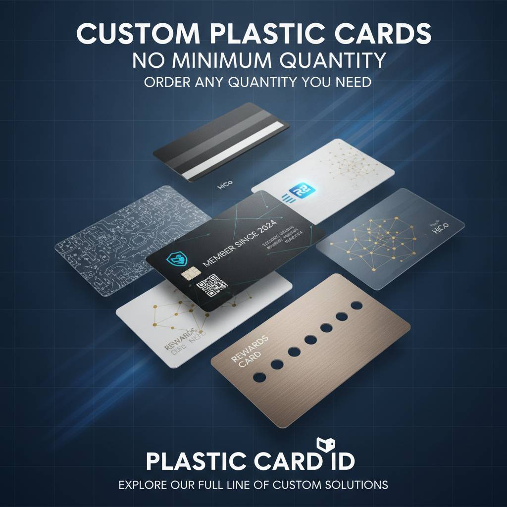 Explore Our Full Line of Custom Plastic Cards